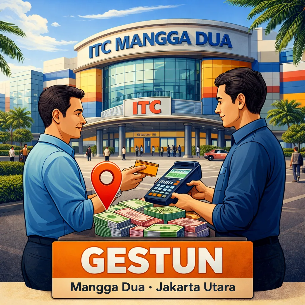 Jasa gestun dan gesek tunai Mangga Dua Jakarta Utara - TerimaGestun